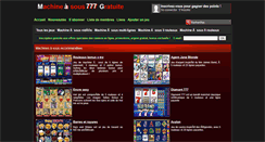 Desktop Screenshot of machinesasous777.com